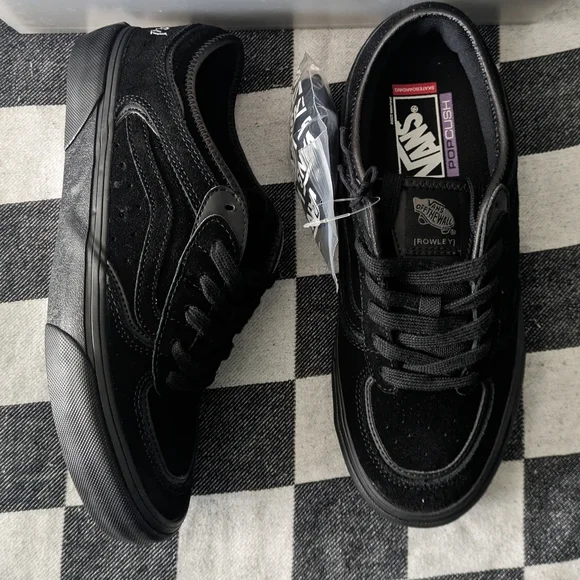 Vans Shoes Vans Motorhead Men 7 Lemmy Rowley 6699 Blackout Rare Special Box Poshmark